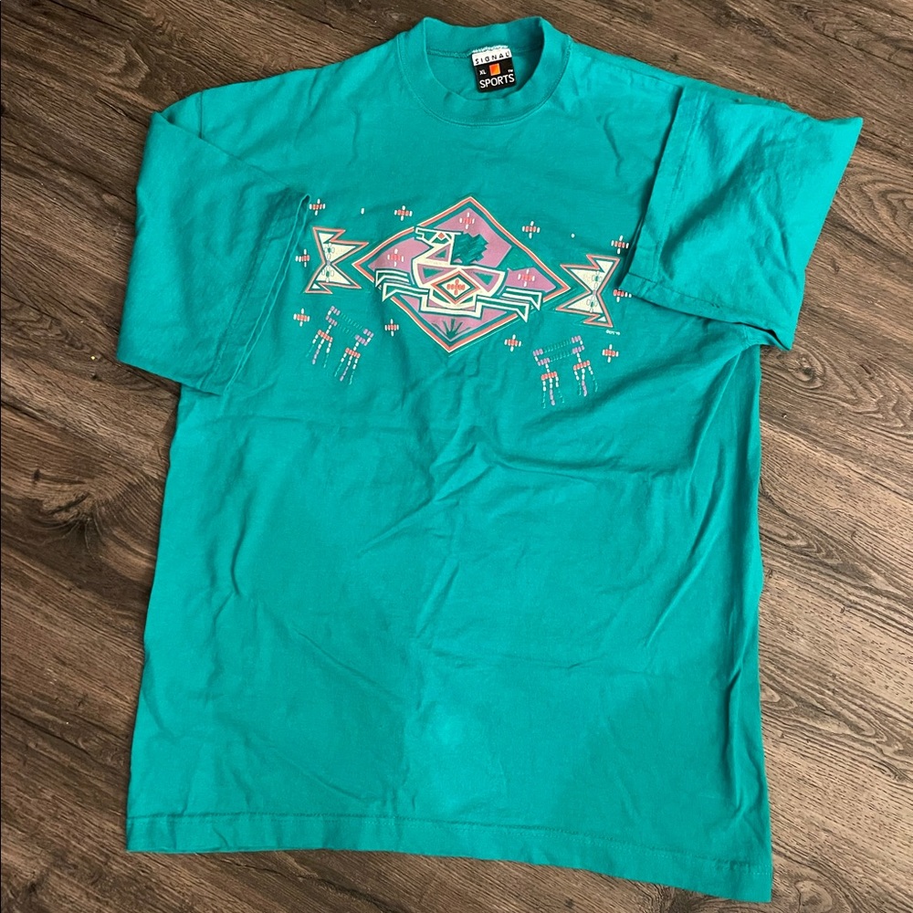 Vintage Aztec style t-shirt